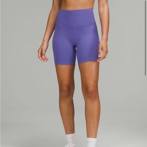 lululemon Charged Indigo 6” Wunder Train Shorts sz 4
